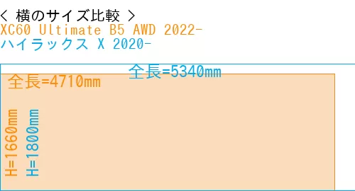 #XC60 Ultimate B5 AWD 2022- + ハイラックス X 2020-
